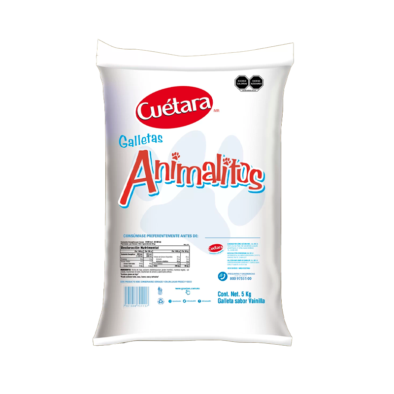 Galleta Animalitos Cuétara 5 kg